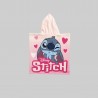 PONCHO LICENCIA LILO Y STITCH ROSA