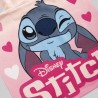 PONCHO LICENCIA LILO Y STITCH ROSA