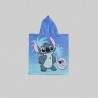 PONCHO LICENCIA LILO Y STITCH AZUL