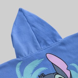 PONCHO LICENCIA LILO Y STITCH AZUL