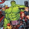 TOALLA MICROFIBRA LICENCIA AVENGERS TEAM 070X140 cm